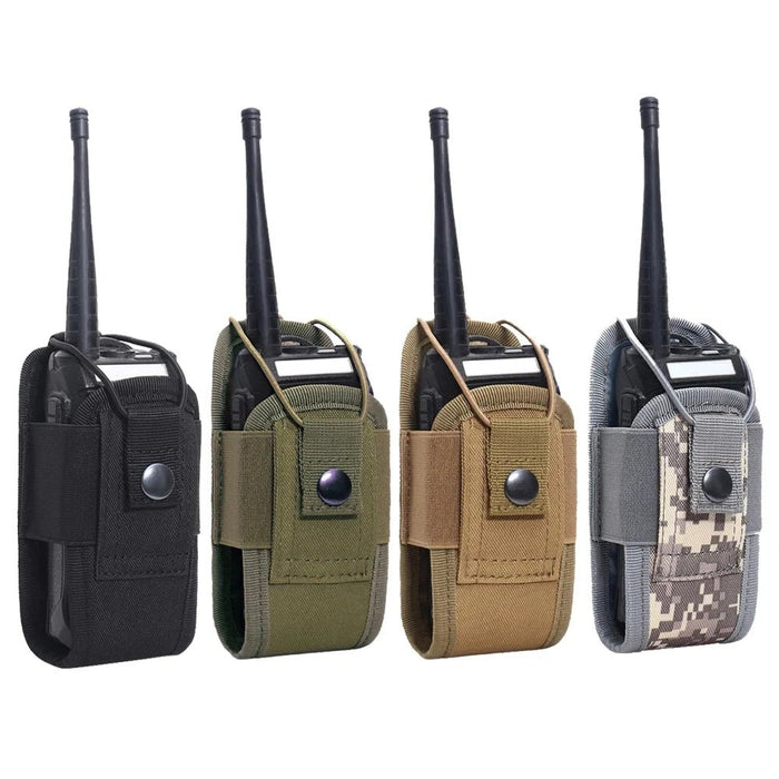 1000D Tactical molle walkie talkietasje – Draagbare holster voor radio en interphone - Bivakshop
