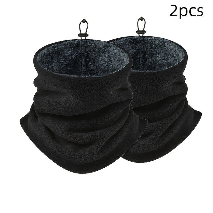 2 - Pack Heren Nekwarmers (Col) - Warm, Ademend en Winddicht - Bivakshop