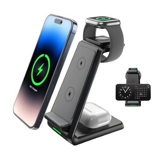 3-in-1 draadloze oplader iPhone Watch AirPods