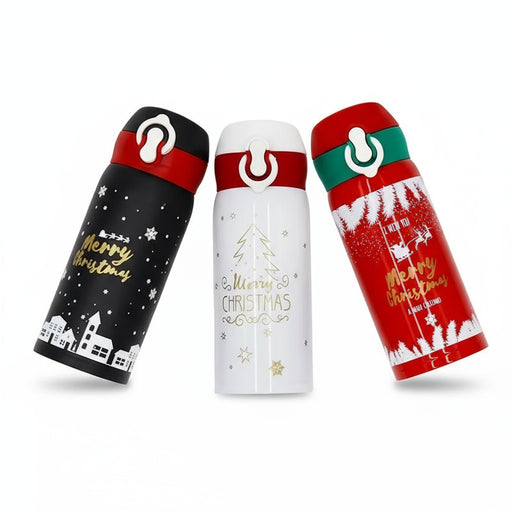 roestvrijstalen thermosbeker kerstcadeau