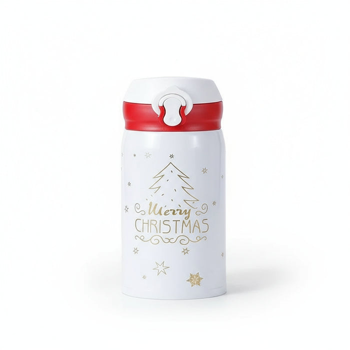 roestvrijstalen thermosbeker kerstcadeau