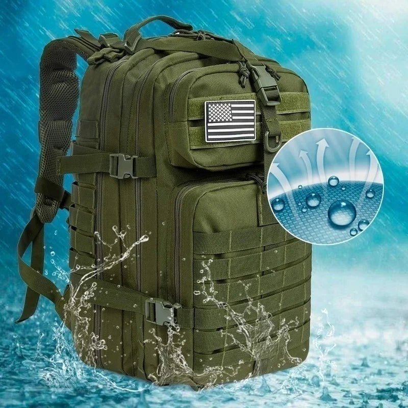 30L/50L waterdichte nylon trekking rugzak - outdoor militaire rucksack voor kamperen, wandelen en jagen - Bivakshop