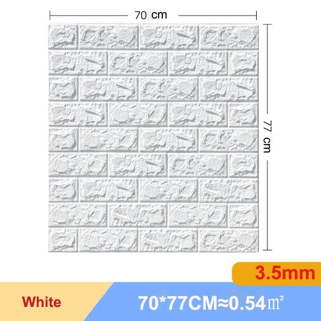 3D foam muurpanelen - Waterdicht & zelfklevend - Kindvriendelijk & formaldehydevrij - Bivakshop