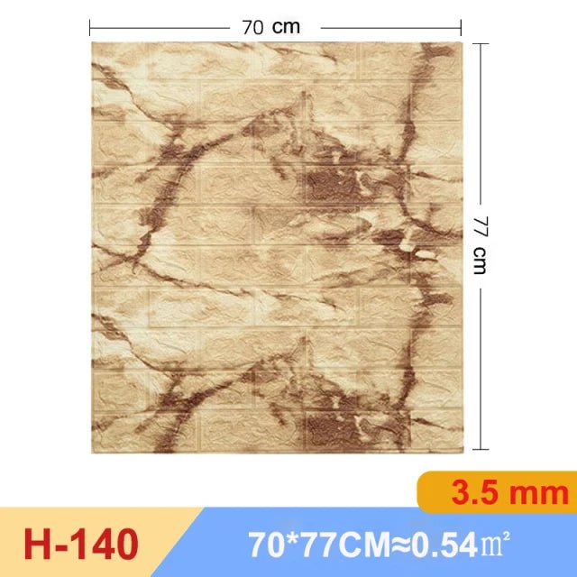 3D foam muurpanelen - Waterdicht & zelfklevend - Kindvriendelijk & formaldehydevrij - Bivakshop