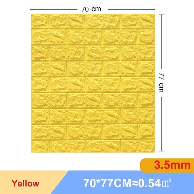 3D foam muurpanelen - Waterdicht & zelfklevend - Kindvriendelijk & formaldehydevrij - Bivakshop