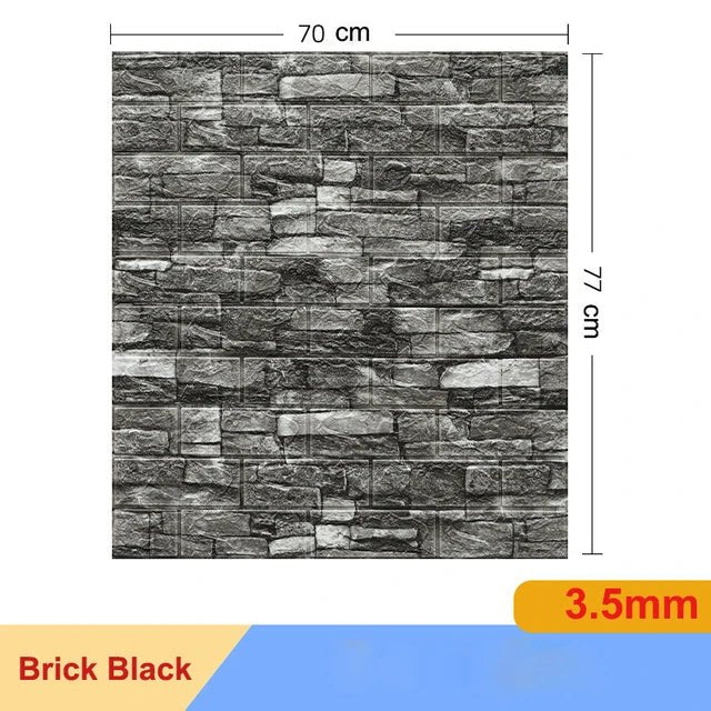 3D foam muurpanelen - Waterdicht & zelfklevend - Kindvriendelijk & formaldehydevrij - Bivakshop