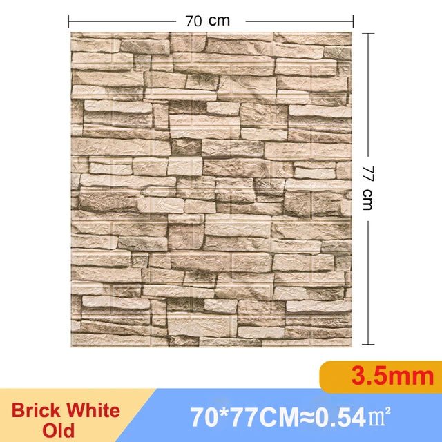 3D foam muurpanelen - Waterdicht & zelfklevend - Kindvriendelijk & formaldehydevrij - Bivakshop