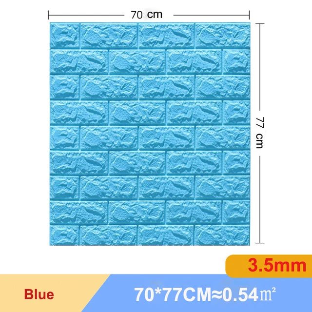 3D foam muurpanelen - Waterdicht & zelfklevend - Kindvriendelijk & formaldehydevrij - Bivakshop