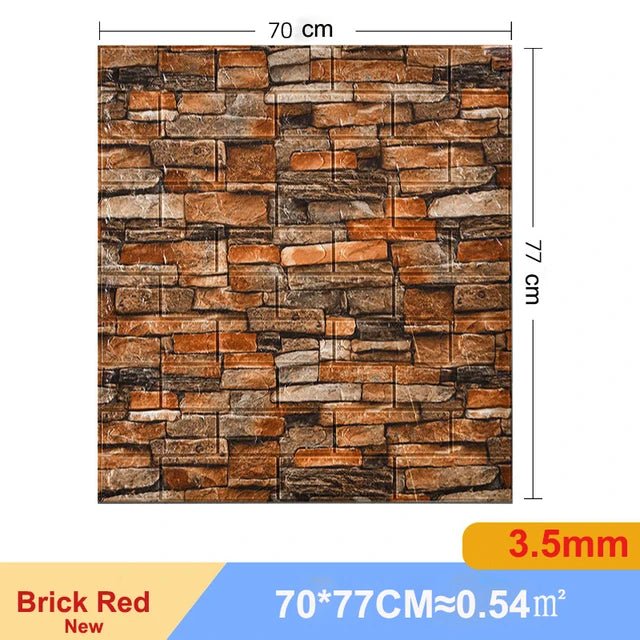 3D foam muurpanelen - Waterdicht & zelfklevend - Kindvriendelijk & formaldehydevrij - Bivakshop