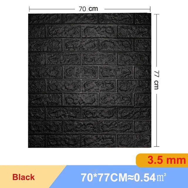 3D foam muurpanelen - Waterdicht & zelfklevend - Kindvriendelijk & formaldehydevrij - Bivakshop