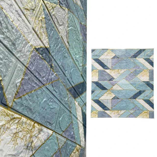 3D foam muurpanelen - Waterdicht & zelfklevend - Kindvriendelijk & formaldehydevrij - Bivakshop