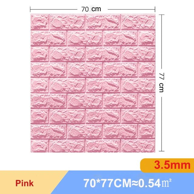 3D foam muurpanelen - Waterdicht & zelfklevend - Kindvriendelijk & formaldehydevrij - Bivakshop