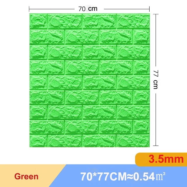 3D foam muurpanelen - Waterdicht & zelfklevend - Kindvriendelijk & formaldehydevrij - Bivakshop
