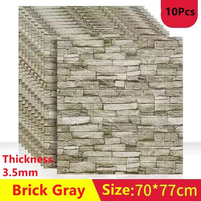 3D foam muurpanelen - Waterdicht & zelfklevend - Kindvriendelijk & formaldehydevrij - Bivakshop