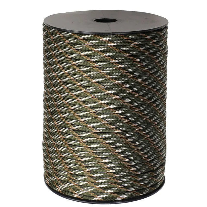 650 militair paracord 4 mm – 12 - strengs survivalkoord – 100 m lengte - Bivakshop