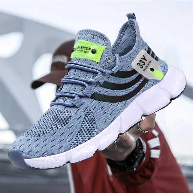 Ademende classic hardloopsneakers voor heren - Lichtgewicht en comfortabel - Bivakshop