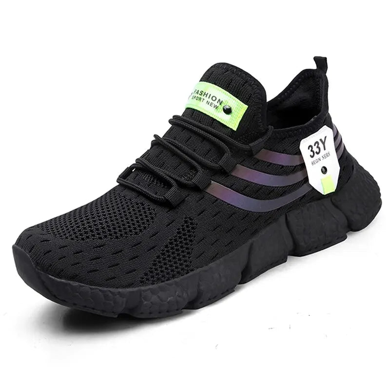 Ademende classic hardloopsneakers voor heren - Lichtgewicht en comfortabel - Bivakshop