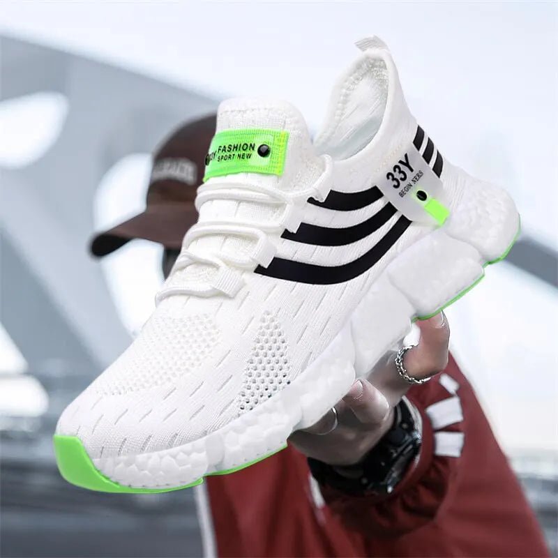 Ademende classic hardloopsneakers voor heren - Lichtgewicht en comfortabel - Bivakshop