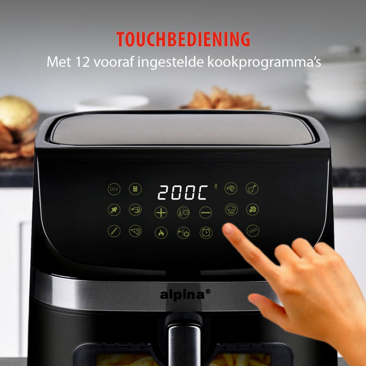 Air Fryer 9L 1800W - Bivakshop