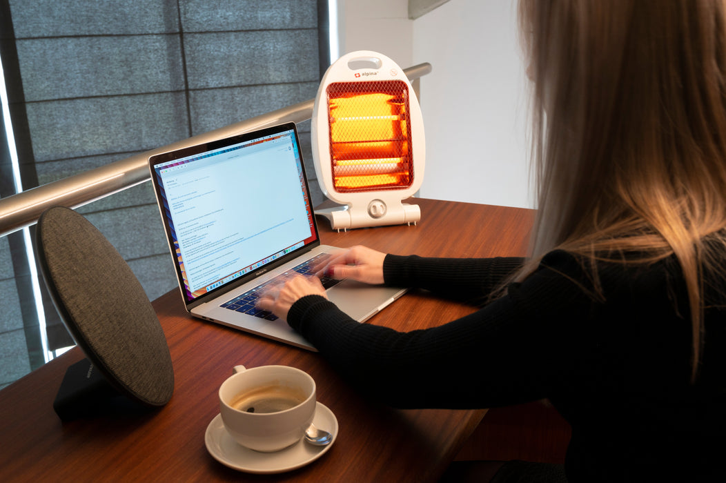 Alpina - Quartz kachel – 800W – Compact & draagbaar - Bivakshop