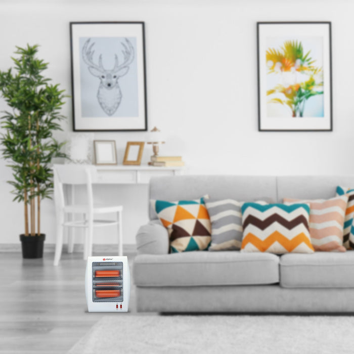 Alpina - Quartz kachel – 800W – Compact & draagbaar - Bivakshop