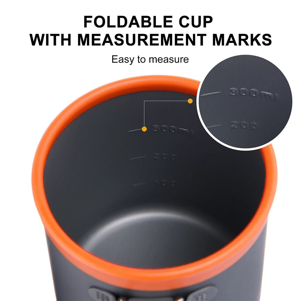 Aluminium campingmok – 0,3L lichtgewicht outdoor beker voor koffie, thee & trekking - Bivakshop