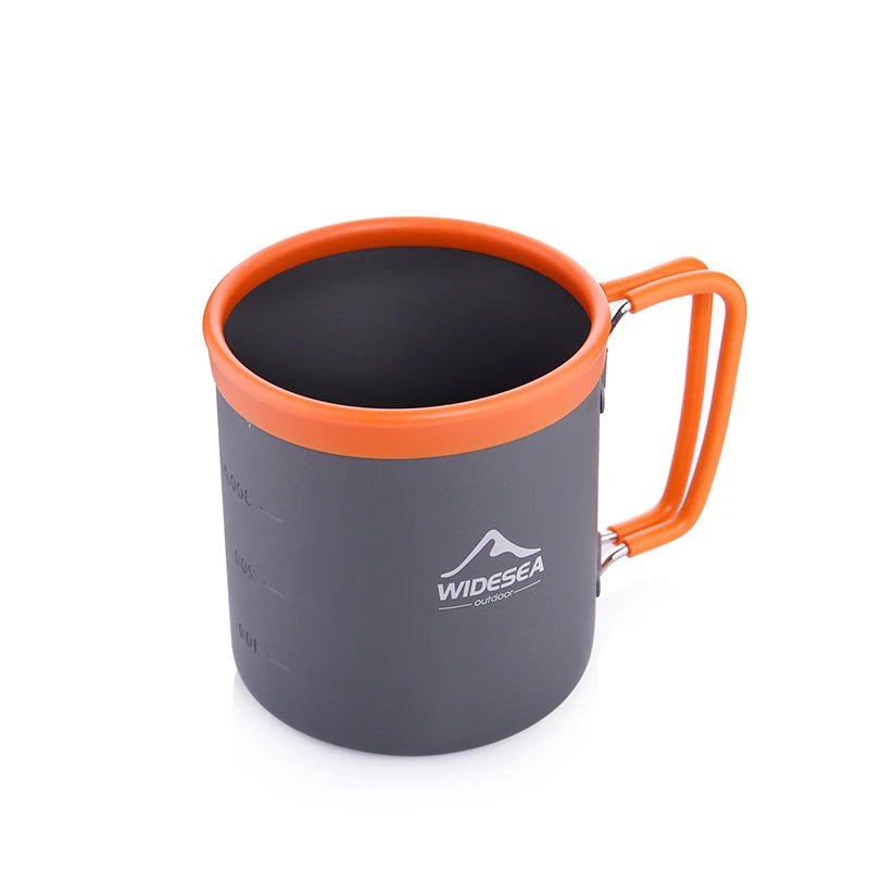 Aluminium campingmok – 0,3L lichtgewicht outdoor beker voor koffie, thee & trekking - Bivakshop
