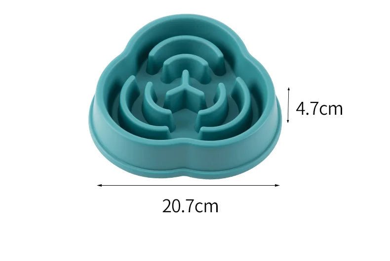 Anti - Schrok voerbak voor honden en katten – Met antislip en verdikte onderkant - Bivakshop