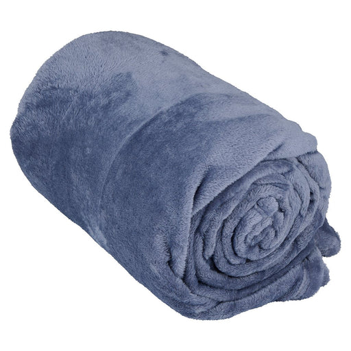 Arti Casa - Fleece deken – 150x200 cm – diepblauw - Bivakshop