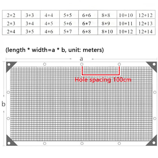 Beige zonnescherm net – Perforeerde hittebestendige zonwering voor tuin, terras & balkon - Bivakshop
