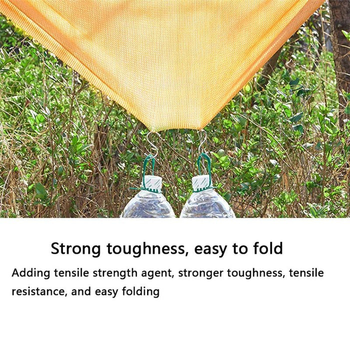 Beige zonnescherm net – Perforeerde hittebestendige zonwering voor tuin, terras & balkon - Bivakshop