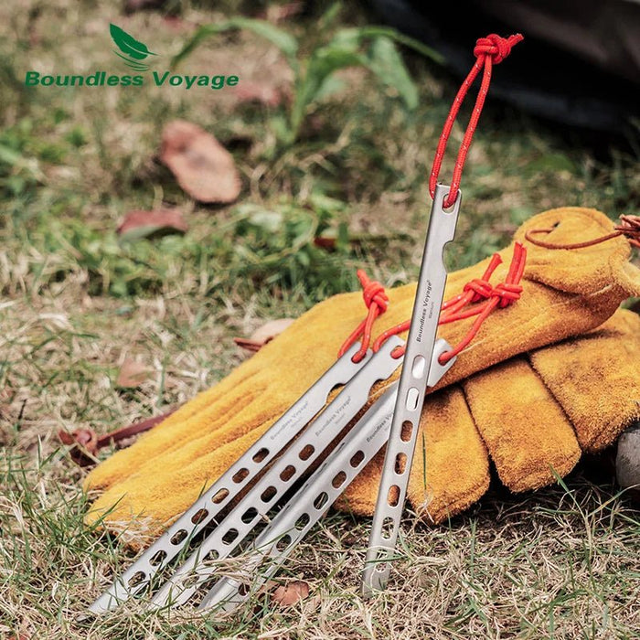 titanium tentharingen lichtgewicht outdoor