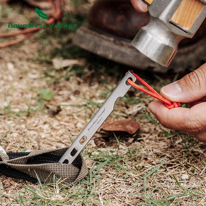 titanium tentharingen lichtgewicht outdoor