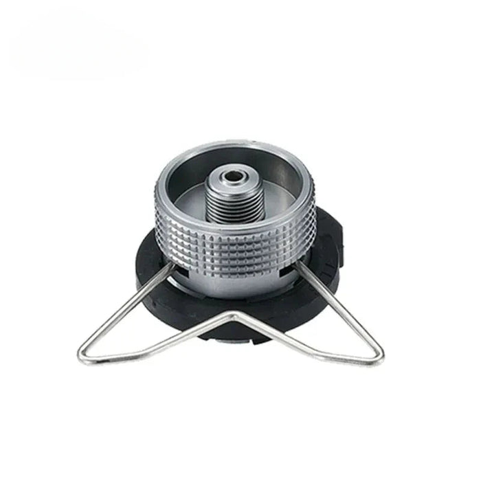 Butaan adapter met bracket – Gas cartridge conversie adapter met Lindal Valve Uitgang – Voor Kamperen & Outdoor gebruik - Bivakshop