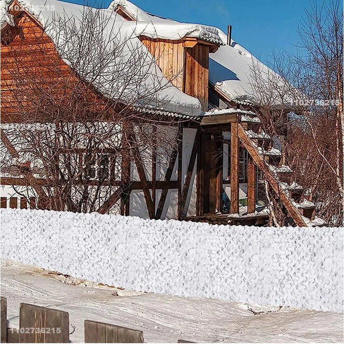 camouflagenet schaduwdoek wit blauw beige