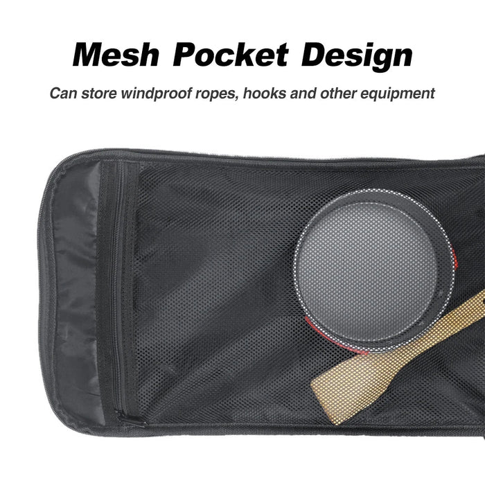 camping kookgerei tas opbergzak verstelbaar