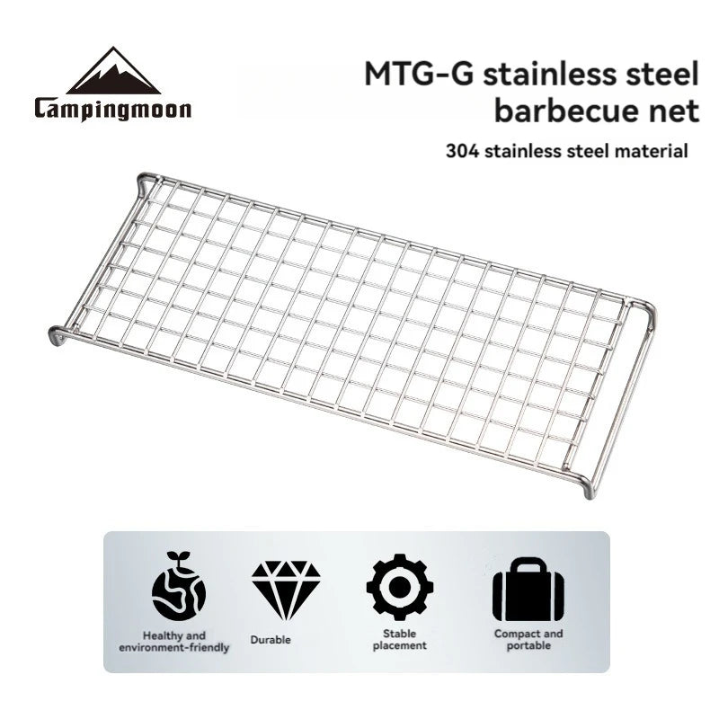 CAMPINGMOON MTG - G barbecue grill - Lichtgewicht en compact - Bivakshop