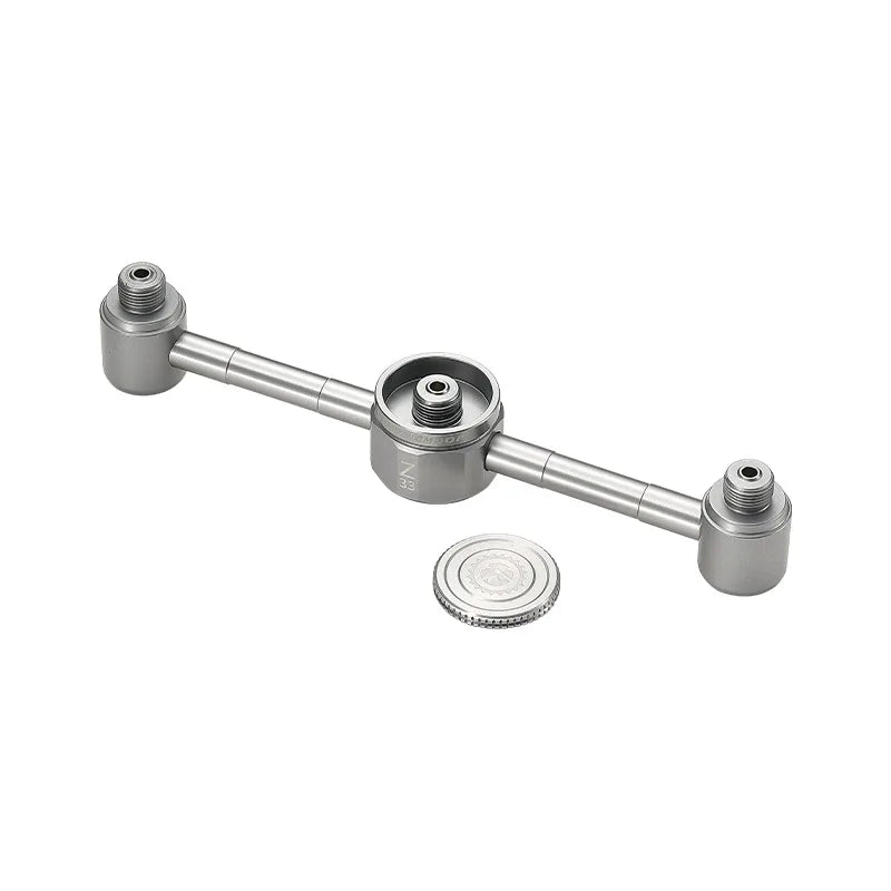 Campingmoon Z33 gas tank adapter – 1 naar 3 verdeling aluminium legering - Camping & outdoor kooktoebehoren - Bivakshop