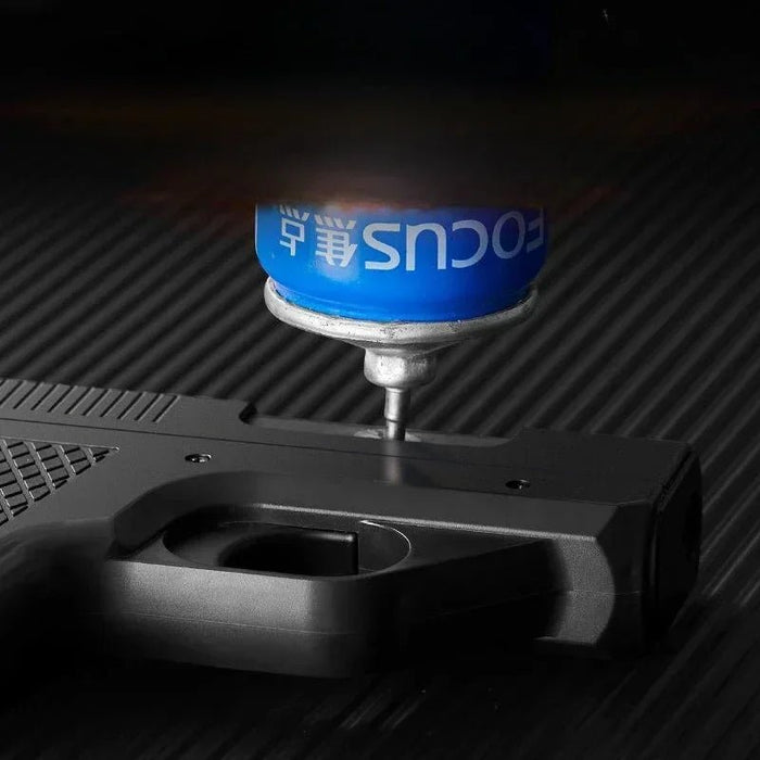 butaan gas aansteker windbestendig 3in1 blauw vuur