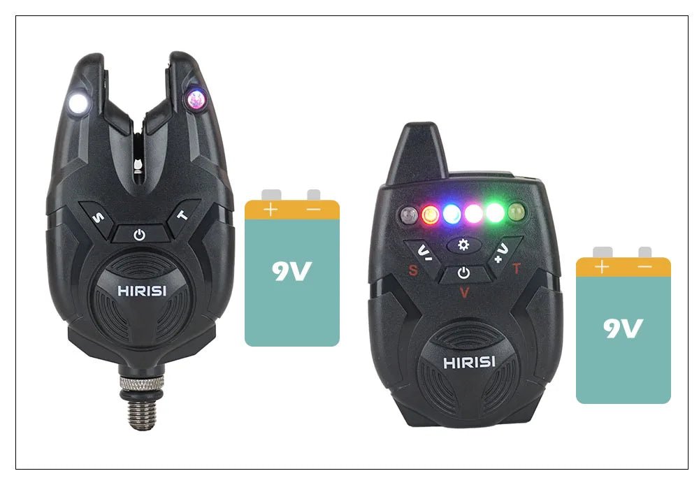 Draadloze Beetmelder set (1+3) of (1+4) - draadloos & waterdicht - Bivakshop