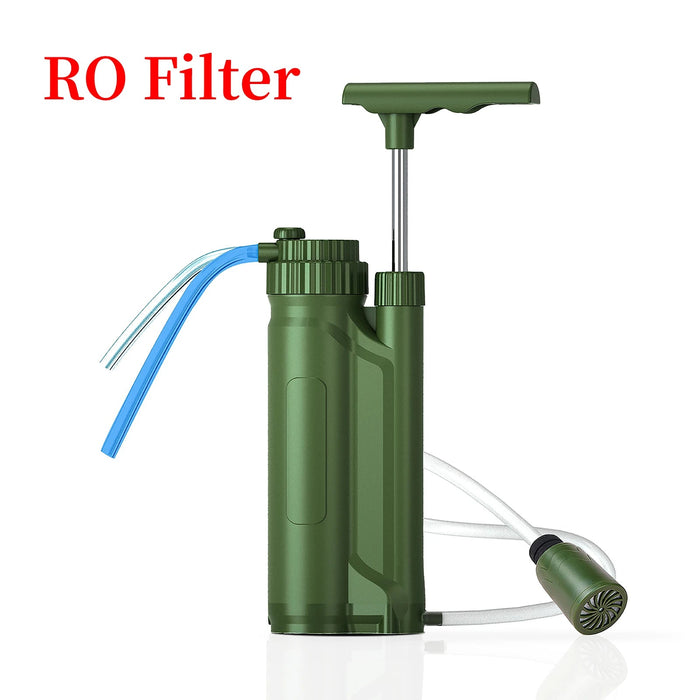 Draagbaar omgekeerde osmose waterfilter - Voor kamperen en noodsituaties - Bivakshop