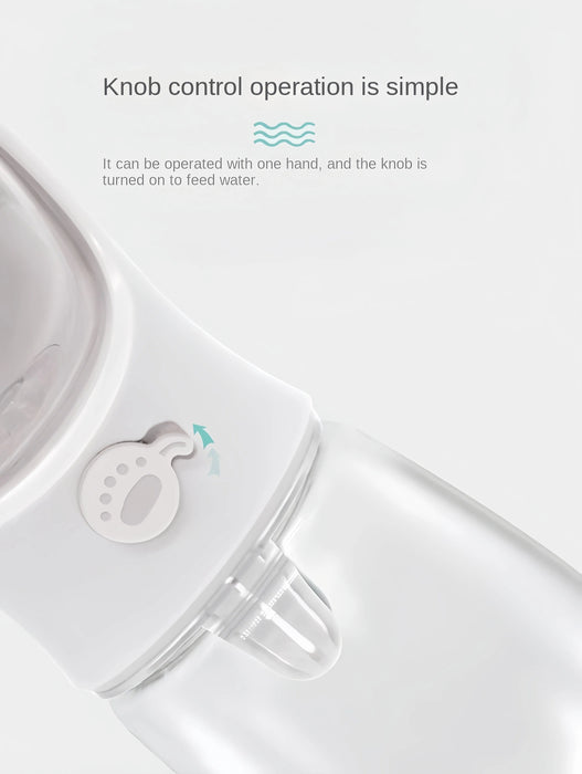 Draagbare drinkfles voor hond en kat – voer - & watercontainer – reiskom - Bivakshop