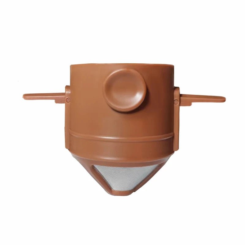 Draagbare pour - over koffiemaker – Inklapbare filter – RVS mok voor reizen & outdoor - Bivakshop