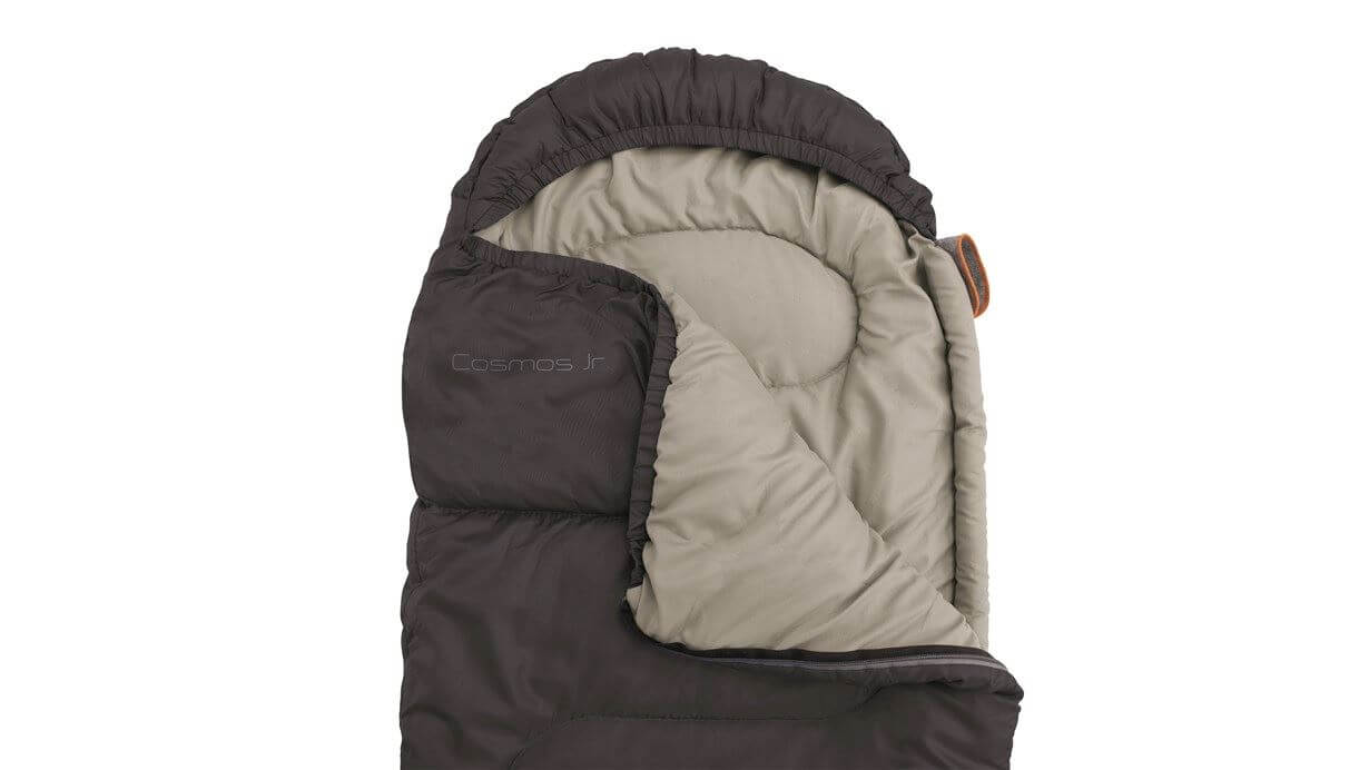 Easy Camp - Cosmos Junior Slaapzak – Mummymodel – Zwart - Bivakshop