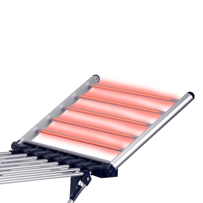 Elektrisch droogrek – 12 m verwarmde stangen - Bivakshop