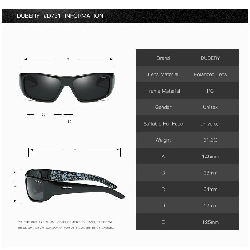 Gepolariseerde camo zonnebril – UV400 outdoor bril voor vissen, fietsen & autorijden - Bivakshop
