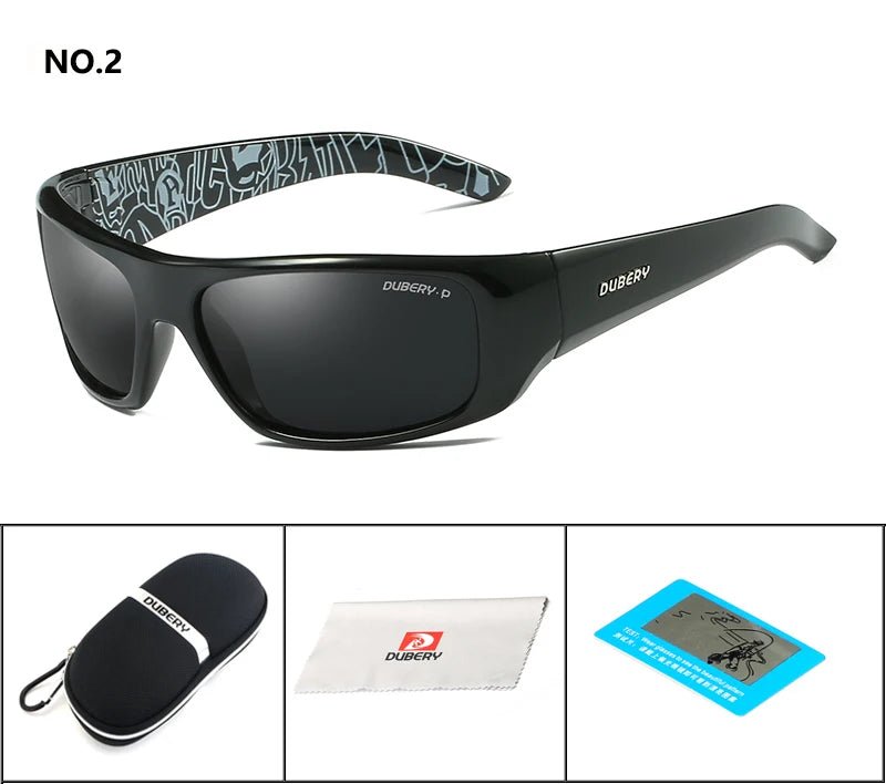 Gepolariseerde camo zonnebril – UV400 outdoor bril voor vissen, fietsen & autorijden - Bivakshop