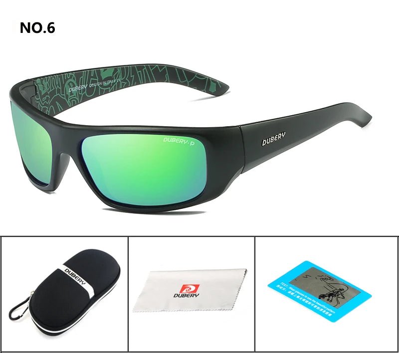 Gepolariseerde camo zonnebril – UV400 outdoor bril voor vissen, fietsen & autorijden - Bivakshop
