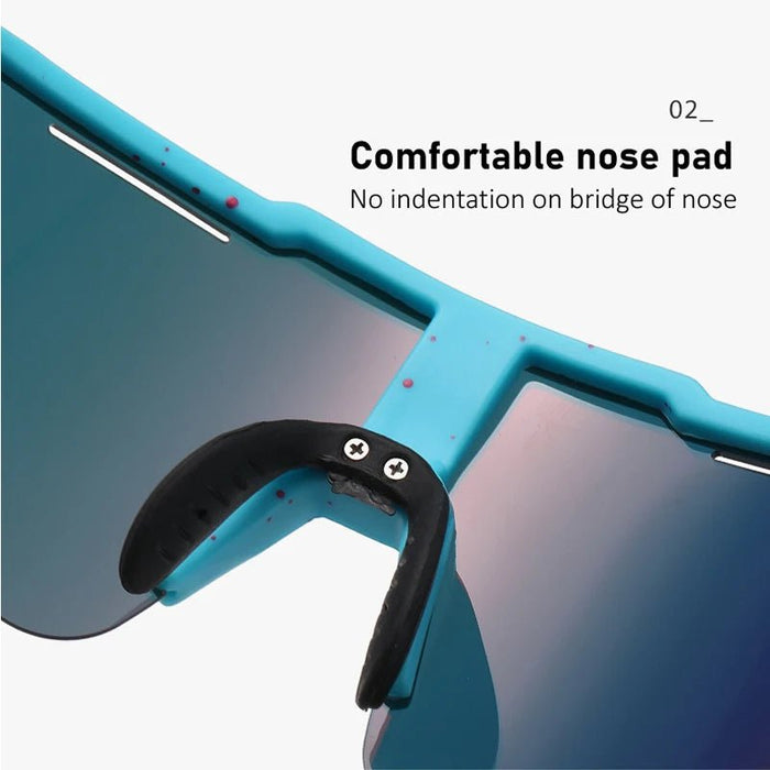 Gepolariseerde kinderzonnebril - UV400 sportbril voor fietsen, honkbal en buitensporten - Bivakshop