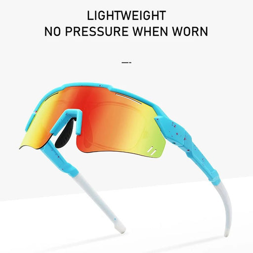 Gepolariseerde kinderzonnebril - UV400 sportbril voor fietsen, honkbal en buitensporten - Bivakshop